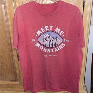 Red Graphic Men's T-Shirt